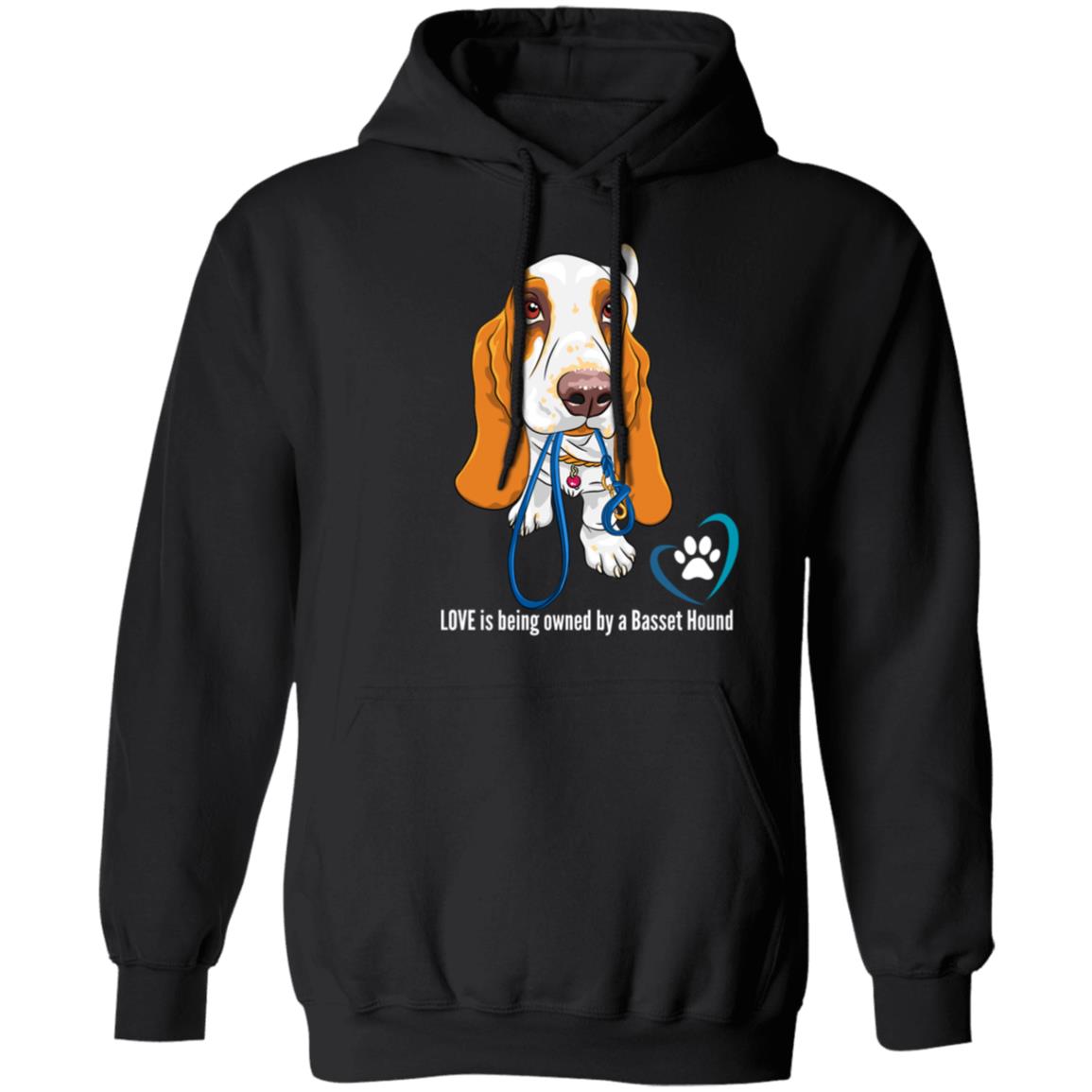 Basset Hound Pullover Hoodie