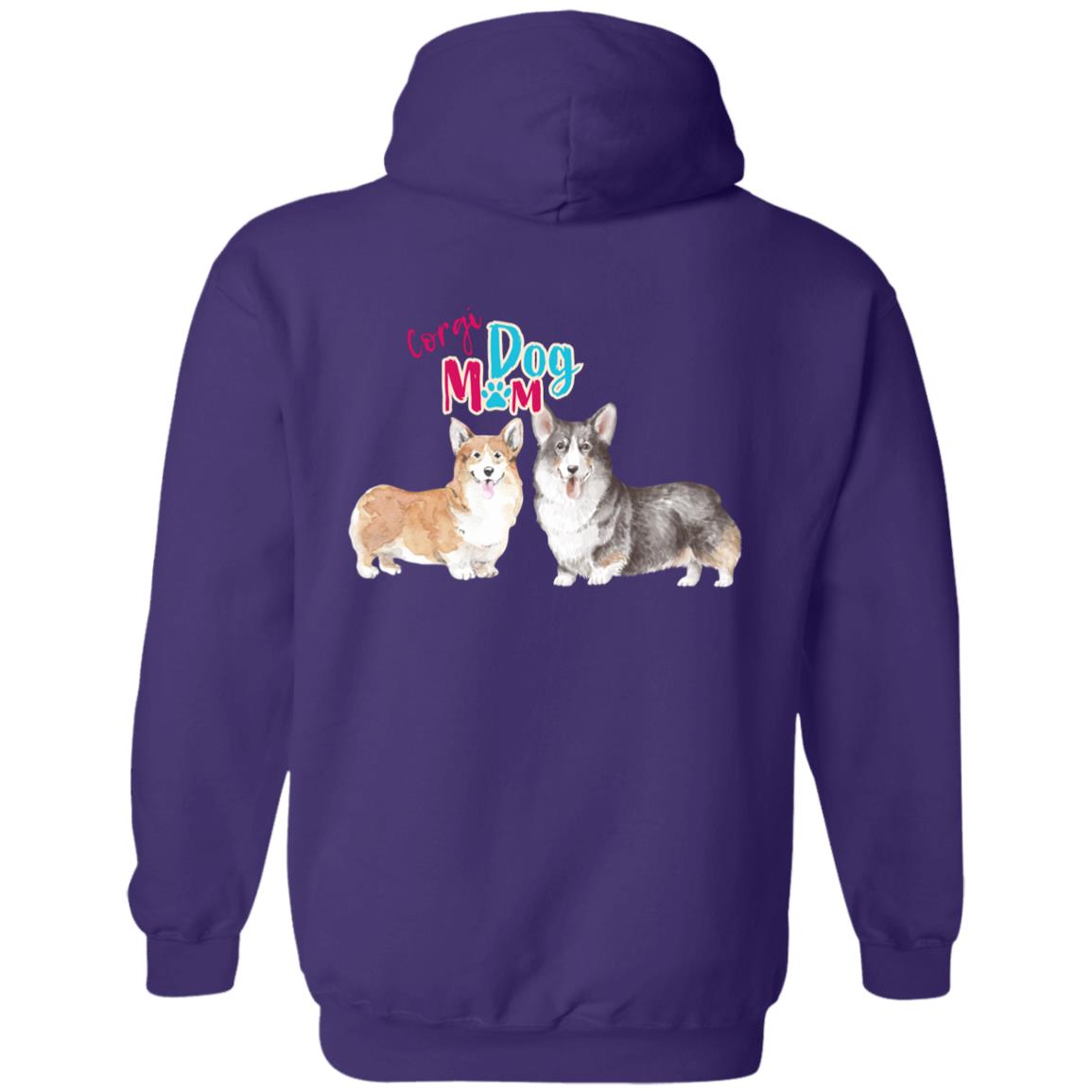 Corgi Dog Mom Pullover Hoodie