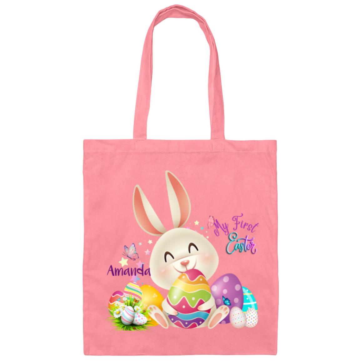 Personalized My First Easter Tote Bag