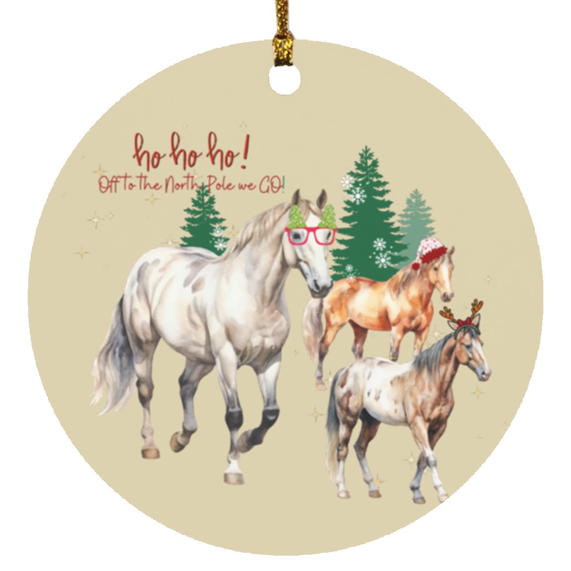 Horse Christmas Ornament