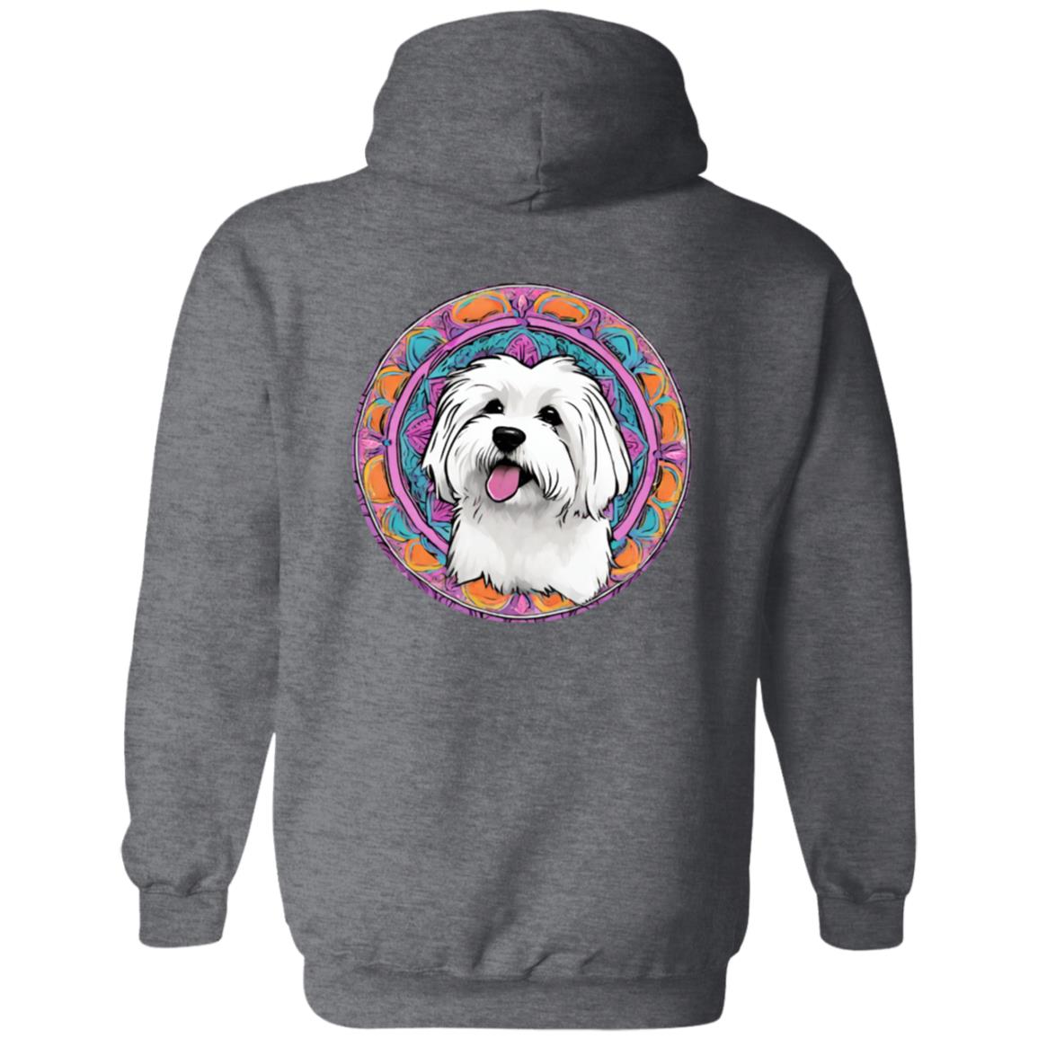 Coton de Tulear Zip Up Hooded Sweatshirt