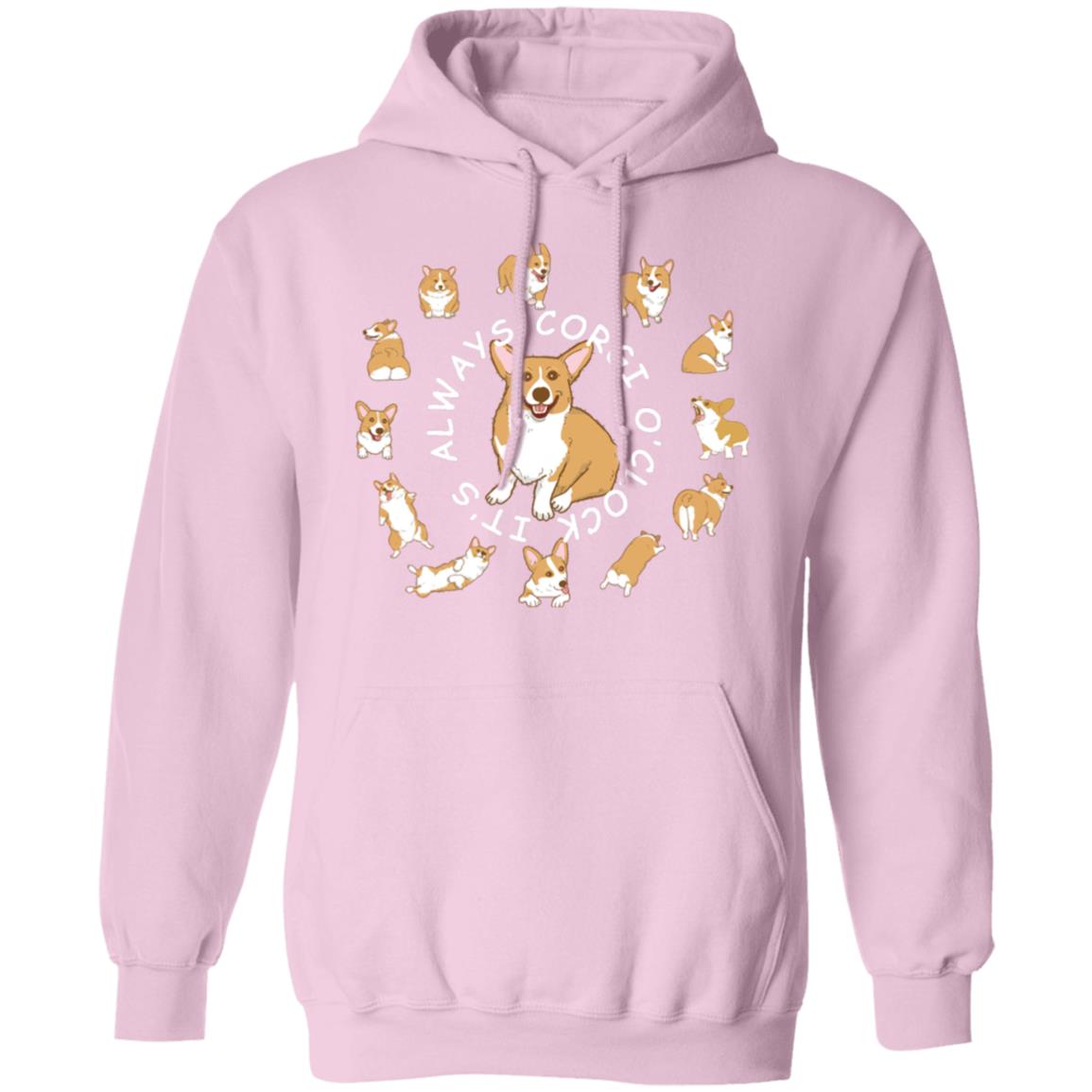 Corgi It's always Corgi O'Clock Pullover Hoodie