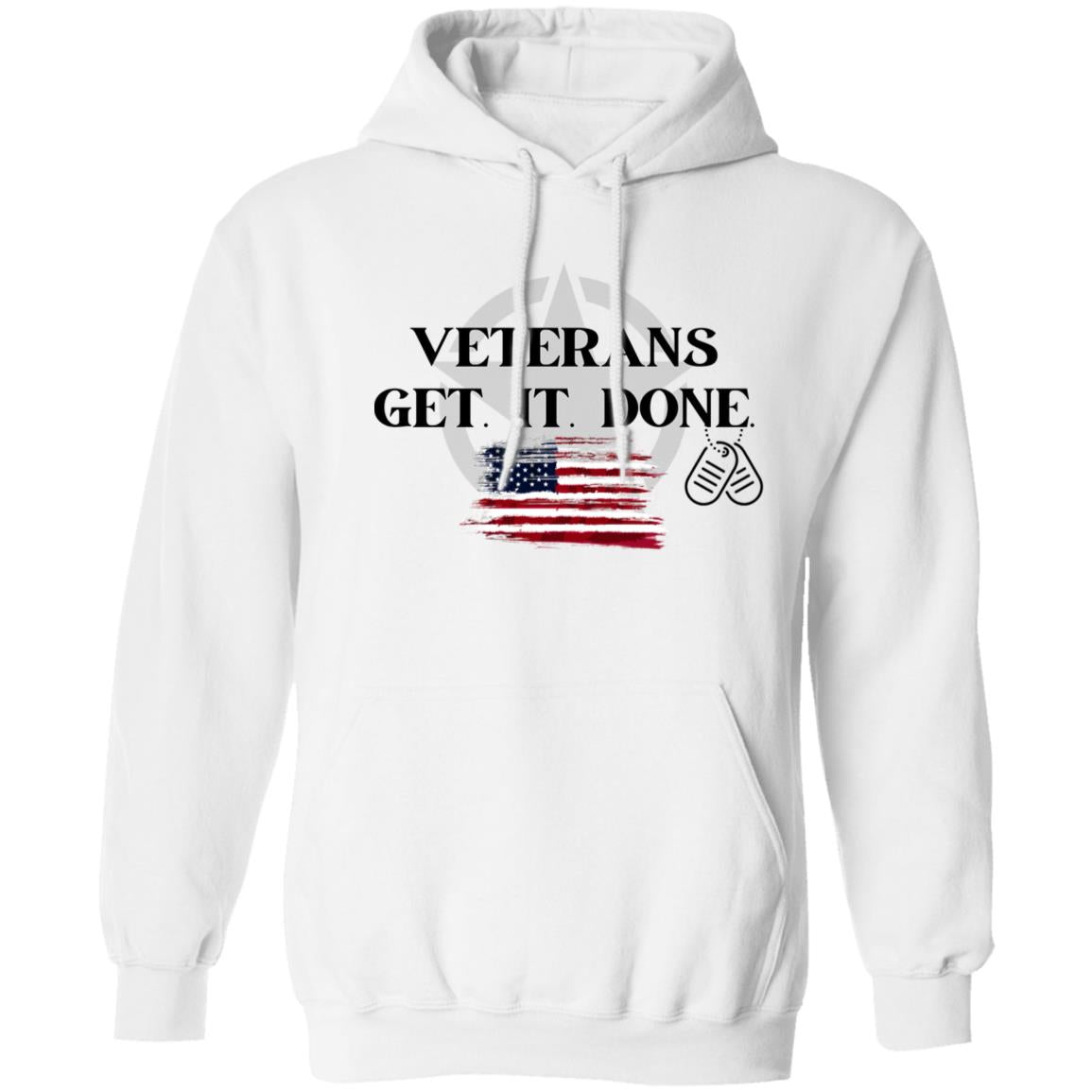 Veterans get it DONE! Pullover Hoodie