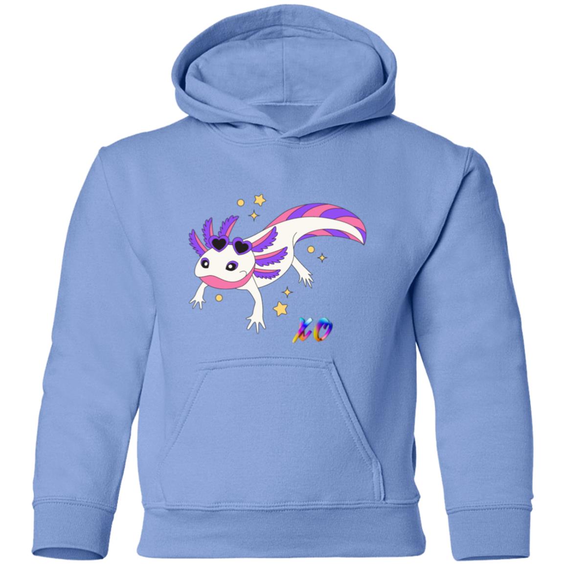 XOXO Axolotl Youth Pullover Hoodie