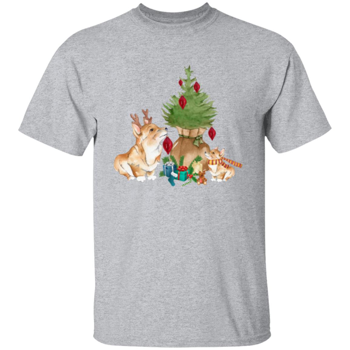 Corgi Christmas Tee Shrt