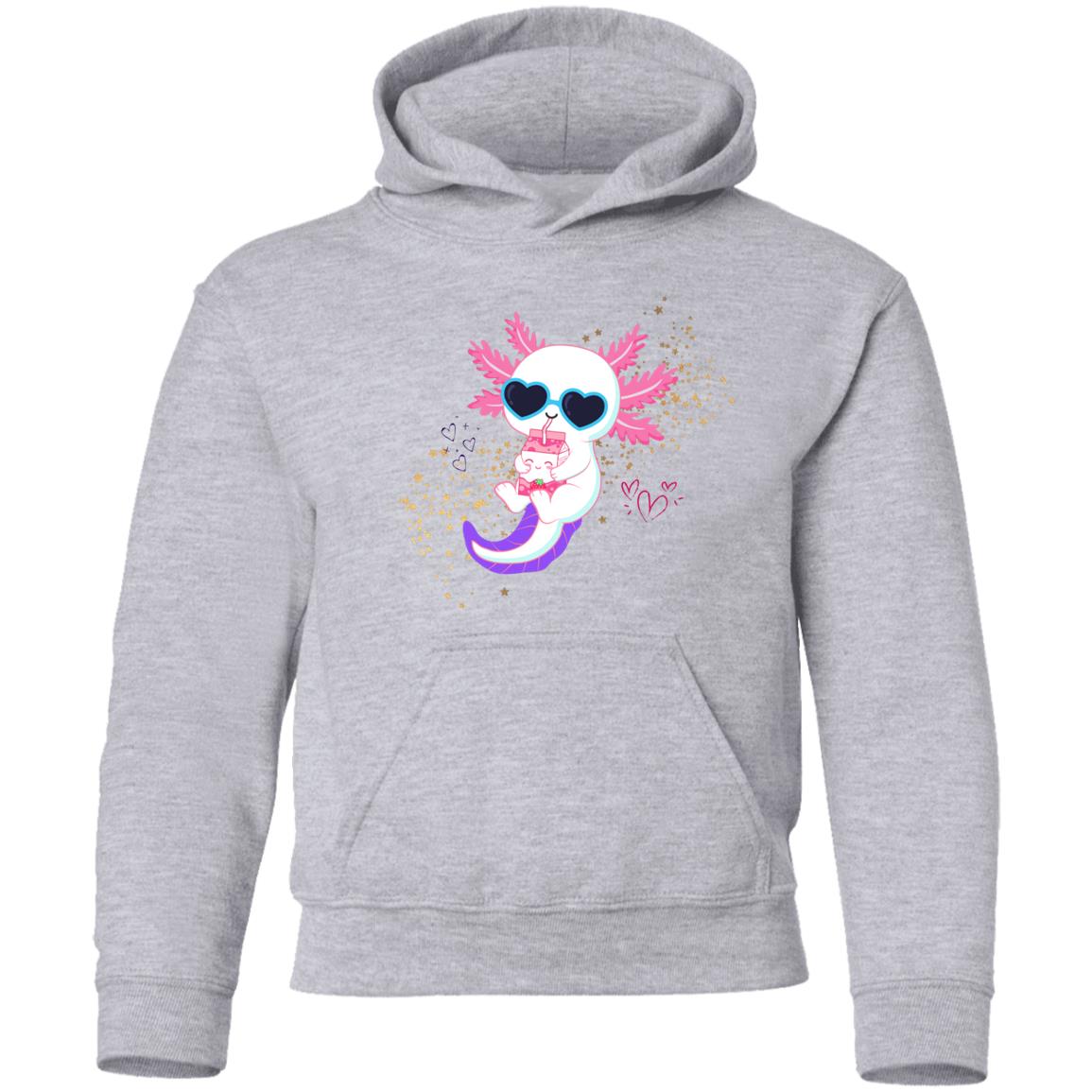 Axolotl Youth Pullover Hoodie