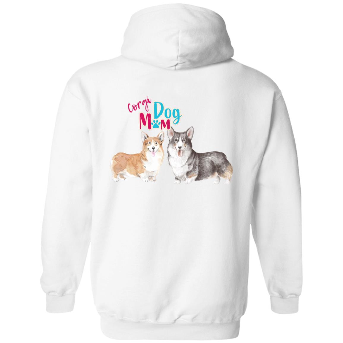 Corgi Dog Mom Pullover Hoodie