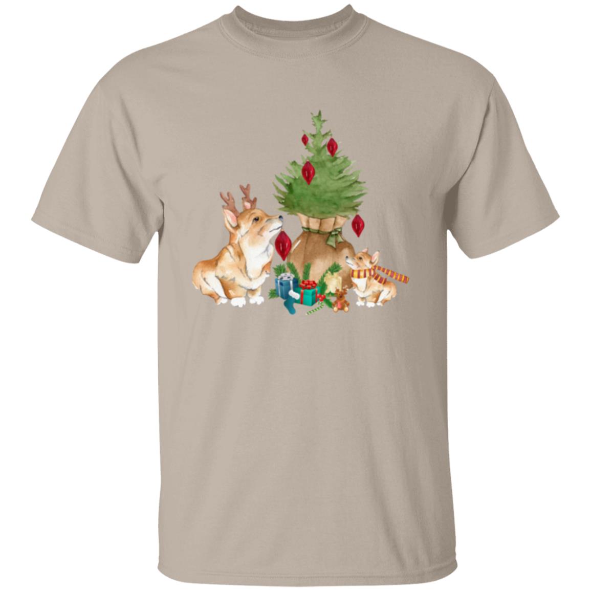 Corgi Christmas Tee Shrt