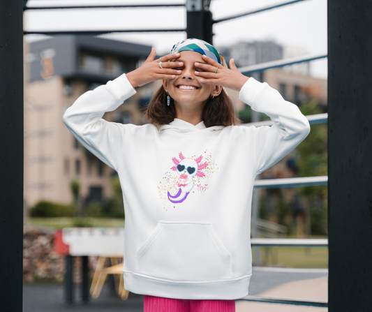 Axolotl Youth Pullover Hoodie