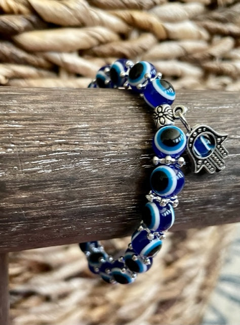 Evil Eye Beaded Bracelet