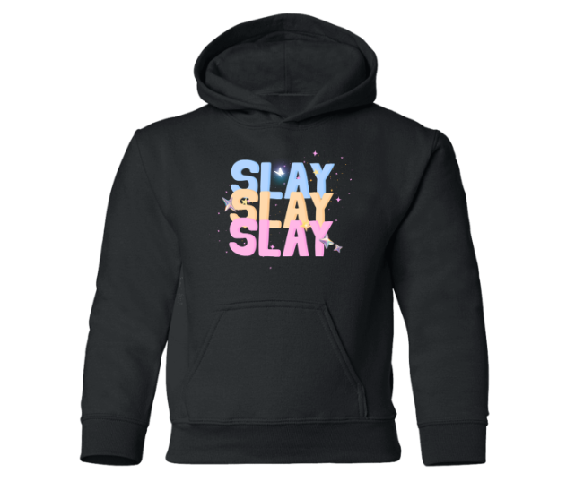 Slay Tween andTeen Hoodie Preppy Aesthetic Vibes. Lots of colors and sizes.