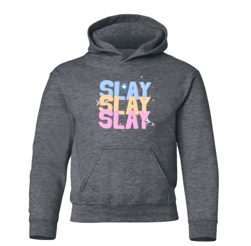 Slay Tween andTeen Hoodie Preppy Aesthetic Vibes. Lots of colors and sizes.